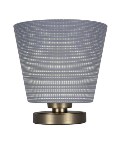 Luna One Light Table Lamp 10 Inches Tall and 10 Inches Wide by Toltec  - 51-1010
