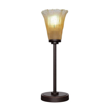 Luna 1 Light Table Lamp 18.75 Inches Tall and 5.5 Inches Wide by Toltec - 53-551875