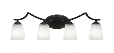 Zilo 4 Light Vanity Light 30.25 Inch Length by Toltec - 554--825-3025