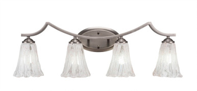 Zilo 4 Light Vanity Light 31.75 Inch Length by Toltec - 554--10-3175