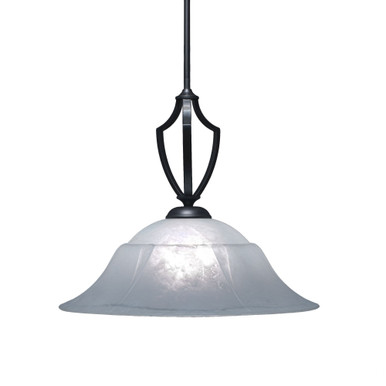 Zilo 1 Light Large Pendant 20 Inch Wide by Toltec - 562-20-175-