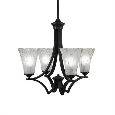 Zilo 4 Light Small Chandelier by Toltec 564-197516 - 564-197516