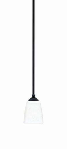 Zilo 1 Light Stem Hung Mini Pendant 6.5 Inch Tall by Toltec - 560-MB-460