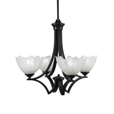 Zilo 4 Light Medium Chandelier by Toltec 564-22251975 - 564-22251975
