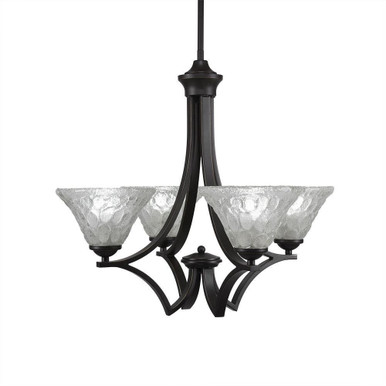 Zilo 4 Light Medium Chandelier by Toltec 564-22751975