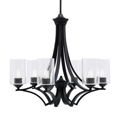 Zilo 6 Light Medium Chandelier by Toltec 566-MB-300 - 566-MB-300