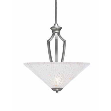 Zilo 3 Light Large Pendant 21 Inch Tall by Toltec - 567-16-21-