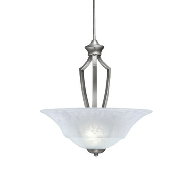 Zilo 3 Light Marble Glass Large Pendant by Toltec - 567-20-21-