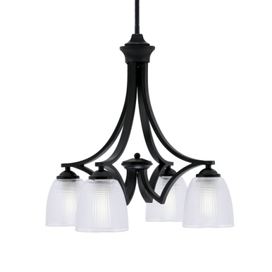 Zilo 4 Light Medium Chandelier by Toltec 568-DG-500 - 568-DG-500