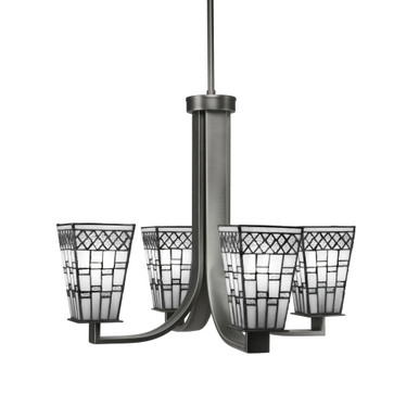 Apollo 4 Light Medium Chandelier by Toltec 574-21751775 - 574-21751775