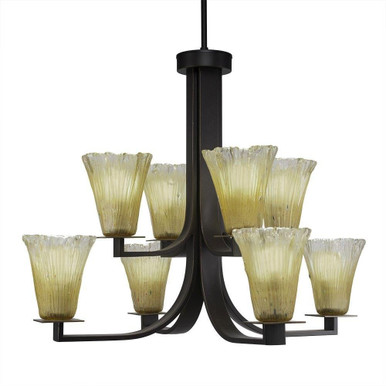 Apollo 8 Light Large Chandelier by Toltec 578-287523