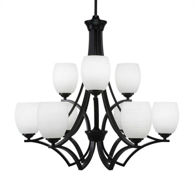 Zilo 9 Light Large Chandelier by Toltec 569-29252775 - 569-29252775
