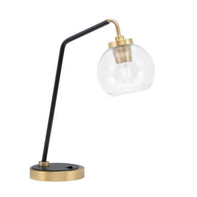 1 Light Desk Lamp 16.5 Inch Tall and 15.25 Inch Width by Toltec  - 59-MBNAB-4102