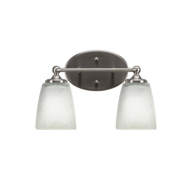 Capri 2 Light Vanity Light 13.25 Inch Length by Toltec - 5912-8751325