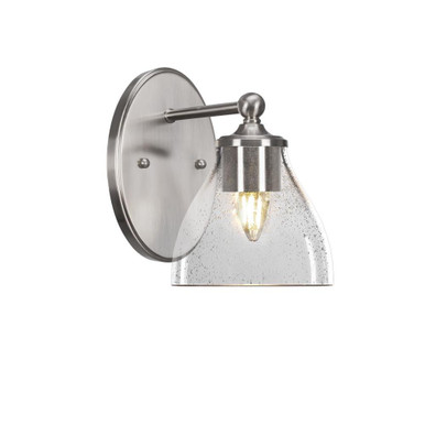 Capri 1 Light Wall Sconce 6.25 Inch Wide by Toltec - 5911-9625