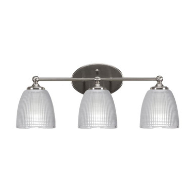 Capri 3 Light Vanity Light 21.75 Inch Length by Toltec - 5913-852175