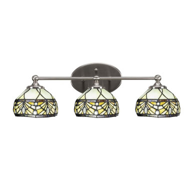 Capri 3 Light Vanity Light 23.75 Inch Length by Toltec - 5913-82375
