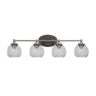 Capri 4 Light Vanity Light 31 Inch Wide by Toltec - 5914-3185