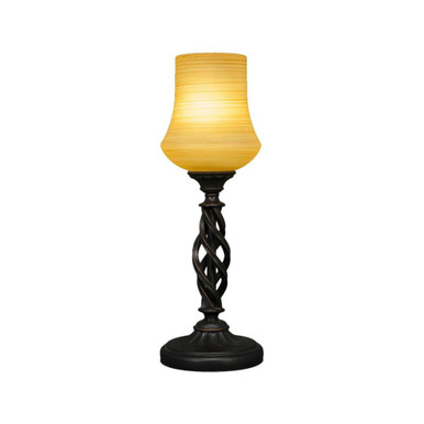 Elegante 1 Light Mini Table Lamp 16.5 x 5.5 Inches by Toltec - 61-55165