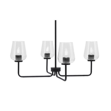 Sandia 4 Light Chandelier 11.25 Inch Tall and 29 Inch Wide by Toltec - 6204-1125-29