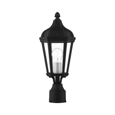 Morgan 1 Light Outdoor Post Top Lantern 7 x 17.75 Inches by Livex  - 76184