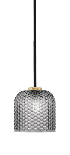 Sandia 1 Light Stem Mini Pendant 7.75 Inch Tall and 7 Inch Wide by Toltec - 6201-775-7