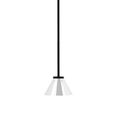 Sandia 1 Light Stem Mini Pendant 4.25 Inch Tall and 7 Inch Wide by Toltec - 6201-421