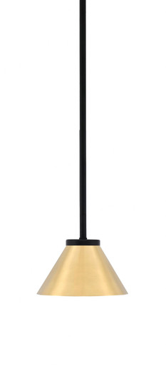 Sandia 1 Light Stem Mini Pendant 4.25 Inch Tall and 7 Inch Wide by Toltec - 6201-421