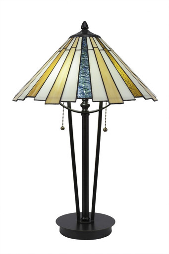 Any 2 Light Table Lamp 23.25 Inches Tall and 16 Inches Wide by Toltec - 75-162325