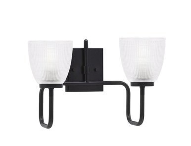 Sandia 2 Light Bath Vanity 9.75 Inch Tall and 15.5 Inch Length by Toltec - 6222-975-155