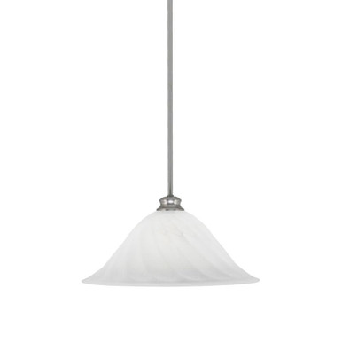 Stem 1 Light Steel Large Pendant by Toltec - 72-BN-5781