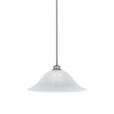 Stem 1 Light Medium Pendant 12 Inch Wide by Toltec - 72-BN-5881