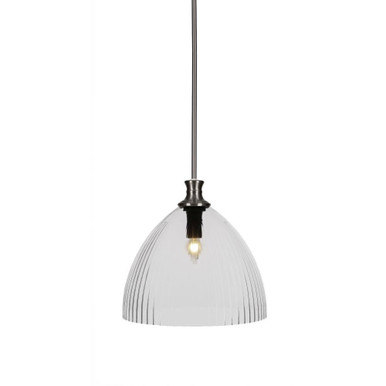 Carina 1 Light Medium Stem Hung Pendant 14 Inch Wide by Toltec - 75-14-1325-