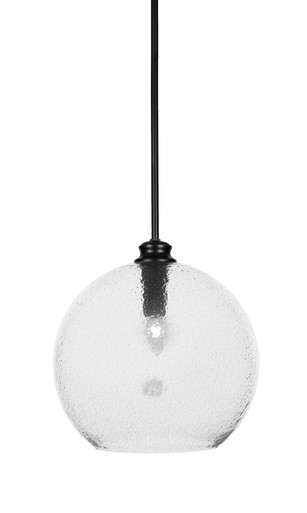 Kimbro 1 Light Medium Stem Hung Pendant 13.75 Inch Tall by Toltec - 70-1375-1375-