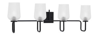 Sandia 4 Light Bath Vanity 12 Inch Tall and 35.75 Inch Length by Toltec - 6224-12-3575