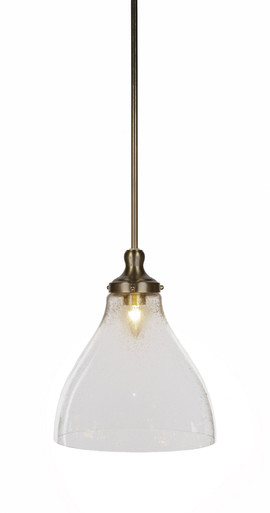 Juno 1 Light Medium Stem Hung Pendant 14 Inch Tall by Toltec - 79-115-14-