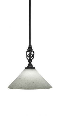 Elegante 1 Light Medium Pendant 11.5 Inch Tall by Toltec - 80-12-115