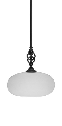 Elegante 1 Light Medium Pendant 13 Inch Wide by Toltec - 80-13-1225