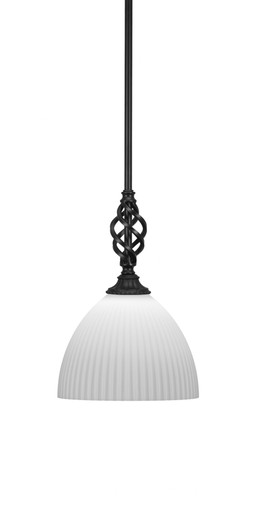 Elegante 1 Light Medium Pendant 16.5 Inch Tall by Toltec - 80-14-165