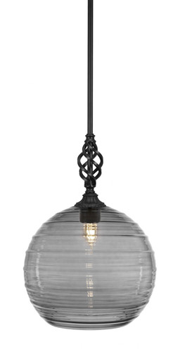 Elegante 1 Light Medium Pendant 14 Inch Wide by Toltec - 80-14-18