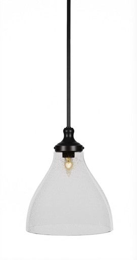 Juno 1 Light Medium Stem Hung Pendant 13.75 Inch Tall by Toltec - 79-1175-1375-