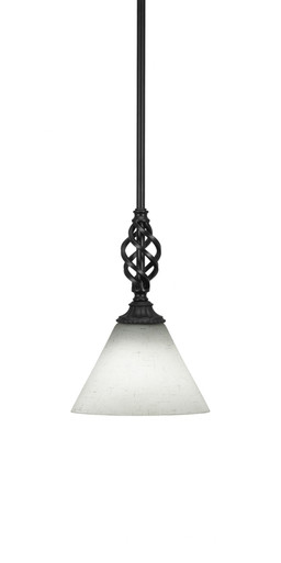 Elegante 1 Light Small Pendant 10.25 Inch Tall by Toltec - 80-7-1025
