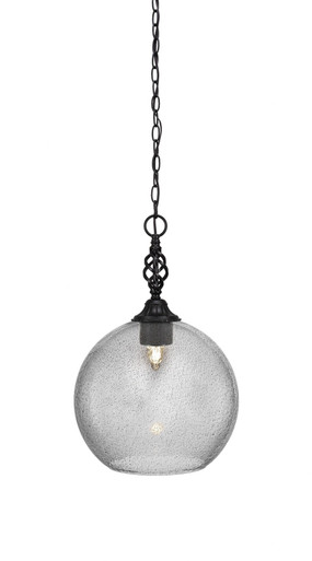 Elegante 1 Light Medium Pendant 19 Inch Tall by Toltec - 82-1175-19