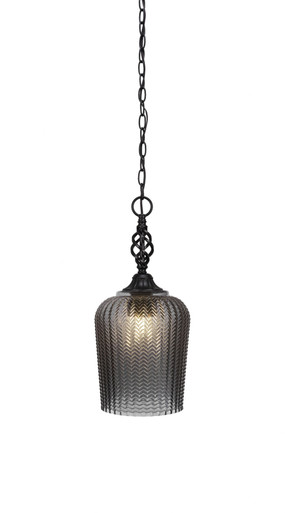 Elegante 1 Light Small Pendant 19.75 Inch Tall by Toltec - 82-27638