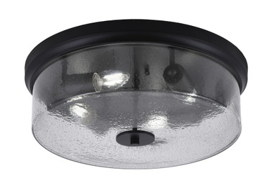 4 Light 17 Inch Wide Flush Mount by Toltec - 837-BN-0
