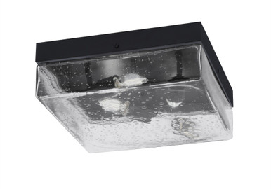 3 Light 12 Inch Wide Flush Mount by Toltec - 842-BN-0