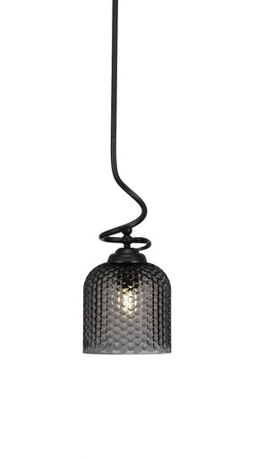 Capri 1 Light Small Stem Pendant 18 Inch Tall by Toltec - 900-718
