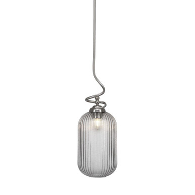 Capri 1 Light Small Stem Pendant 23.5 Inch Tall by Toltec - 900-825235