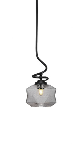 Capri 1 Light Small Stem Pendant 17 Inch Tall by Toltec - 900-87517