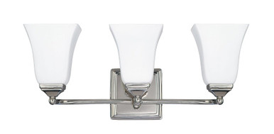 3 Light Vanity Light 20 Inch Wide by Capital - 8453